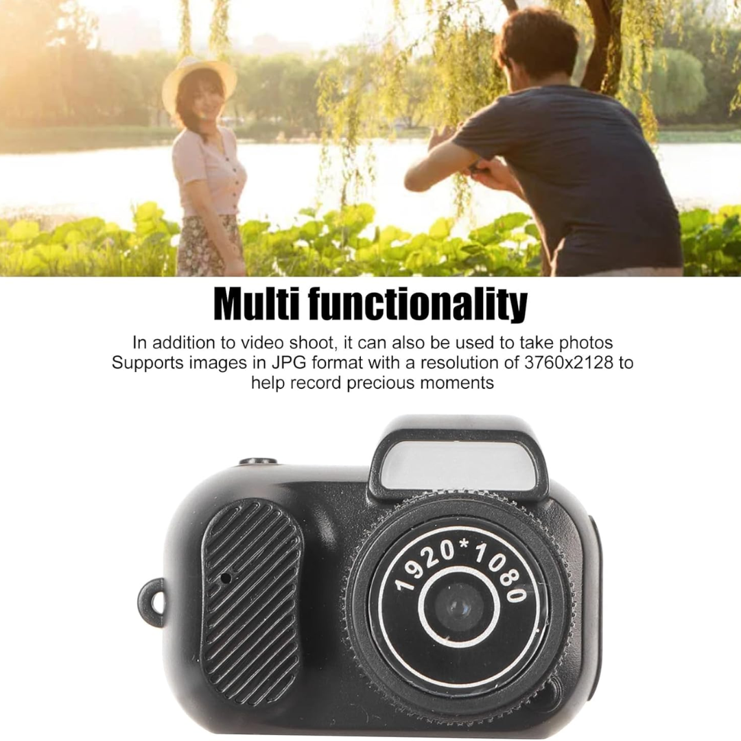 Mini Camara HD Retro 1080p